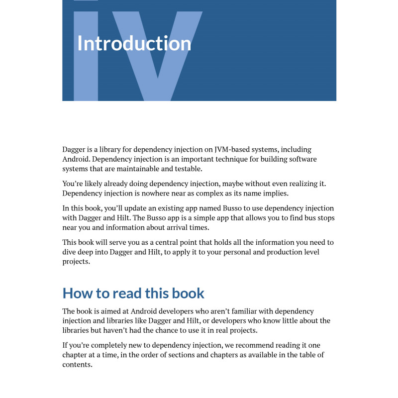 Dagger by Tutorials Dependency Injection on Android with Dagger Hilt