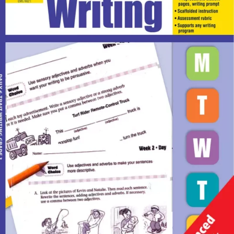 DAILY TRAIT WRITING GRADE 1-8 (Sách đen trắng)