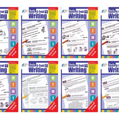 daily writing 6 - trait (Sách đen trắng)