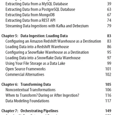 Data Pipelines Pocket Reference