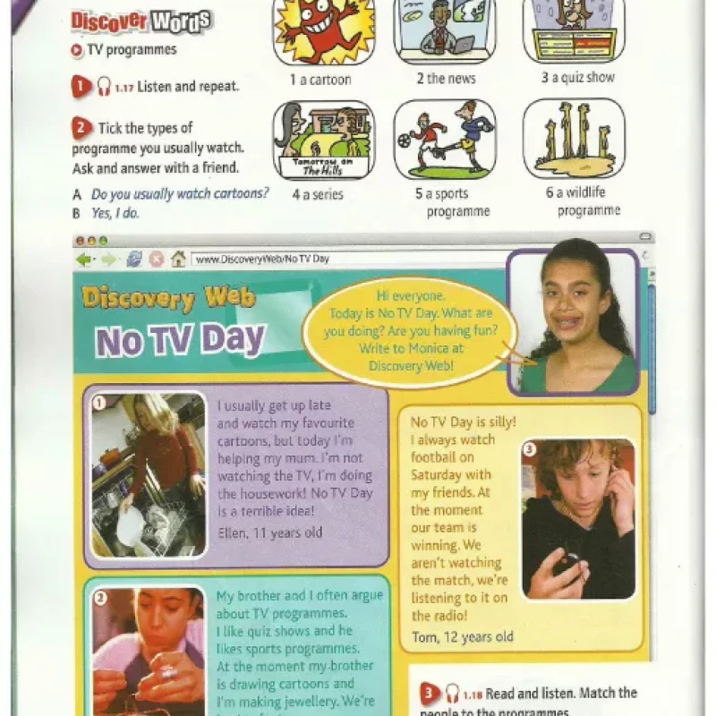 DISCOVER ENGLISH 2 STUDENT'S BOOK - WORKBOOK (Sách màu)