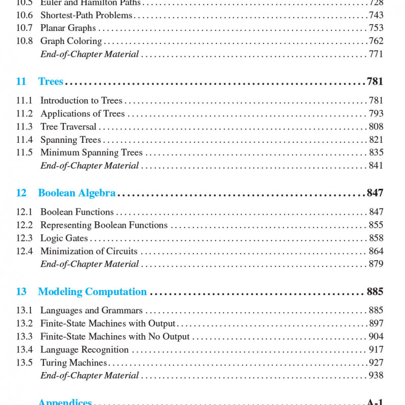 Discrete Mathematics and Its Applications