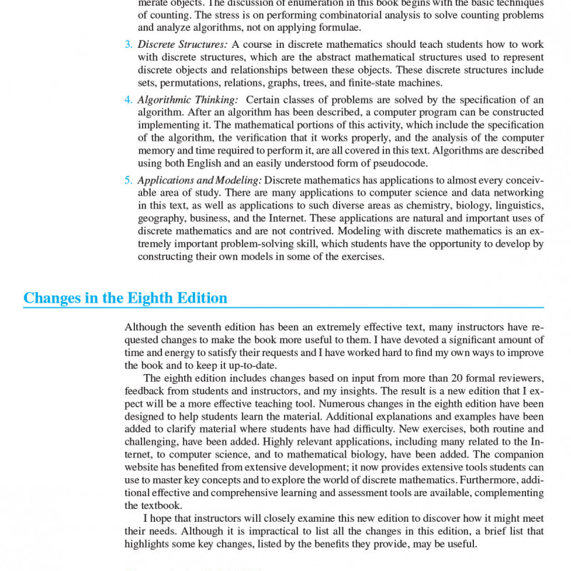Discrete Mathematics and Its Applications
