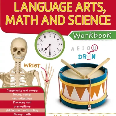 DK Workbooks Language Arts, Math and Science, Grade 1 ( sách đen trắng )