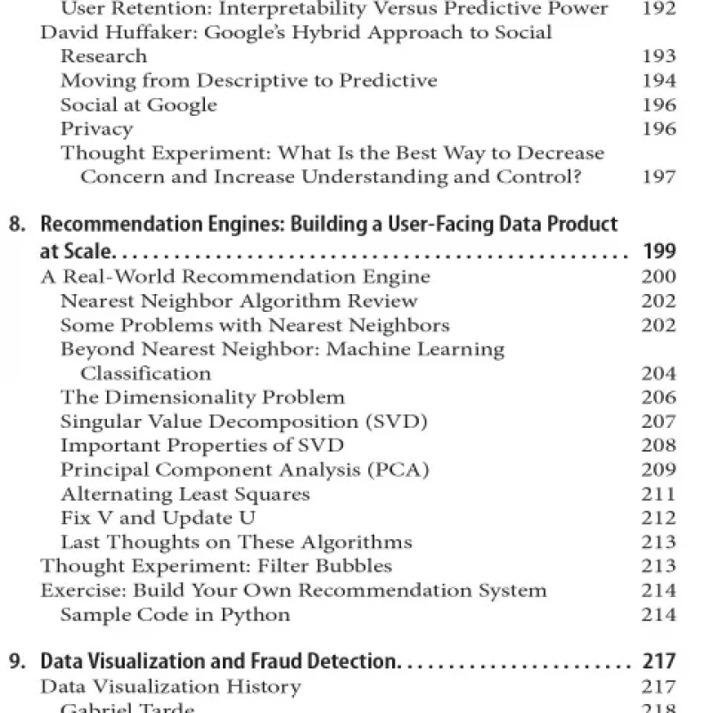 Doing Data Science