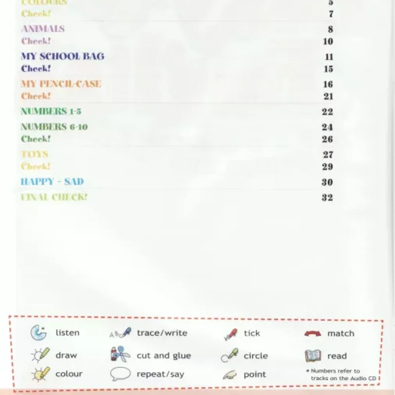 Easy English with Games and Activities 1-5 (sách màu)