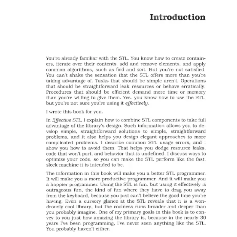 Effective STL : 50 Specific Ways to Improve Your Use of the Standard Template Library