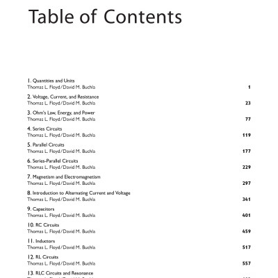Electronics Fundamentals. Circuits, Devices, and Applications