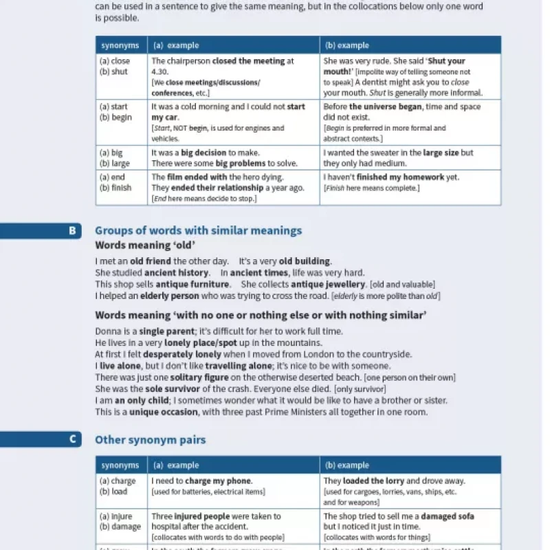 English Collocations in Use Intermediate (Sách màu - Đen trắng)