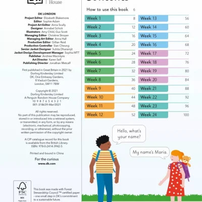 English for Everyone Junior 5 Words a Day ( sách màu)