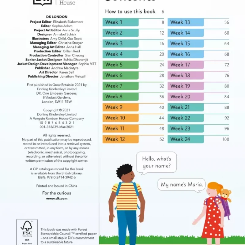 English for Everyone Junior 5 Words a Day ( sách màu)