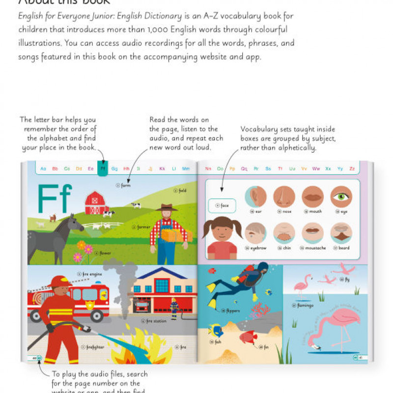 English for Everyone Junior English Dictionary Learn to Read and Say More than 1,000 Words