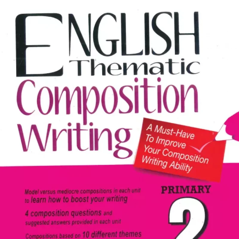 6 quyển sách ENGLISH THEMATIC COMPOSITION WRITING 1-6