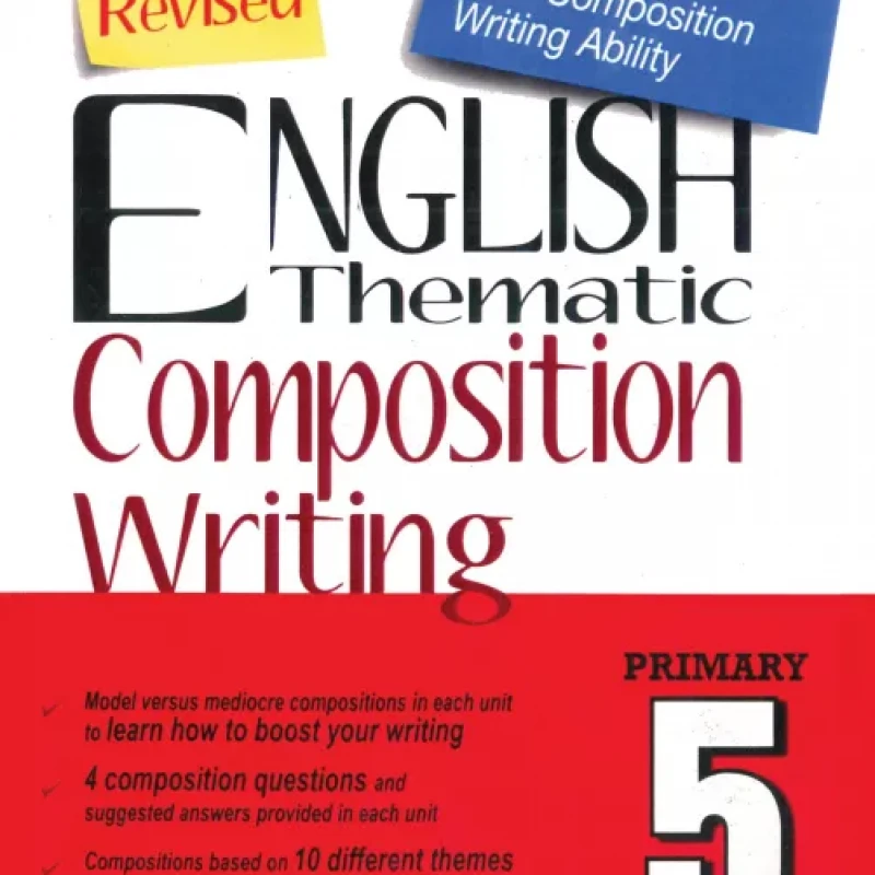 6 quyển sách ENGLISH THEMATIC COMPOSITION WRITING 1-6