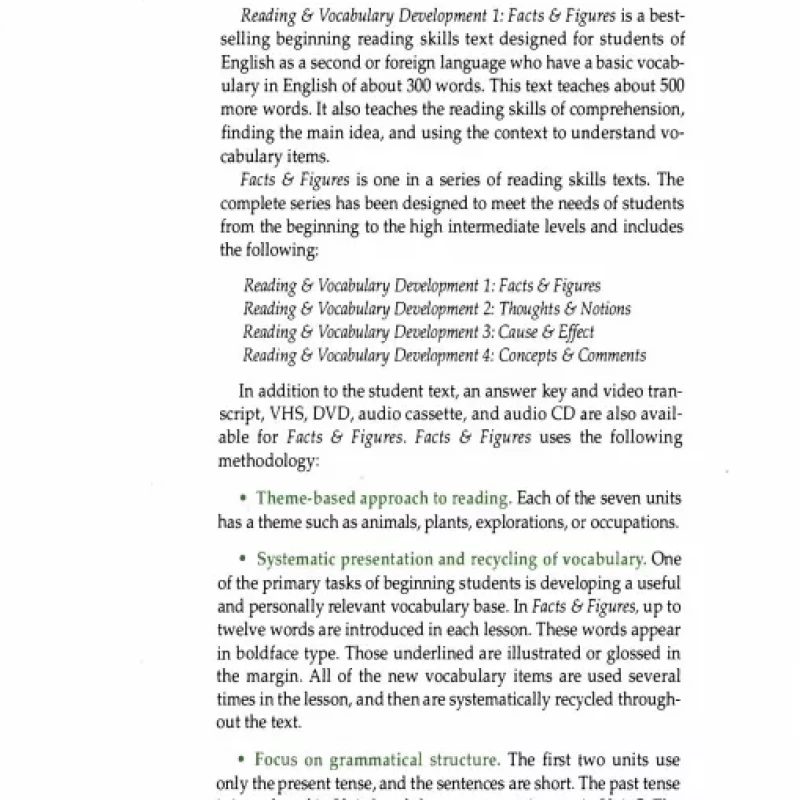 FACT AND FIGURE (Sách đen trắng)