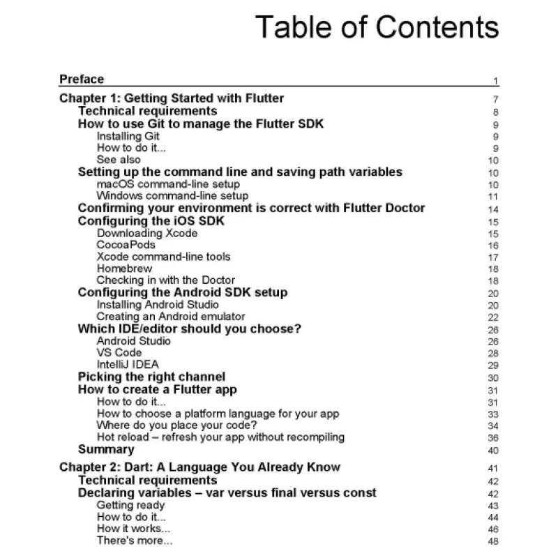 Flutter Cookbook: