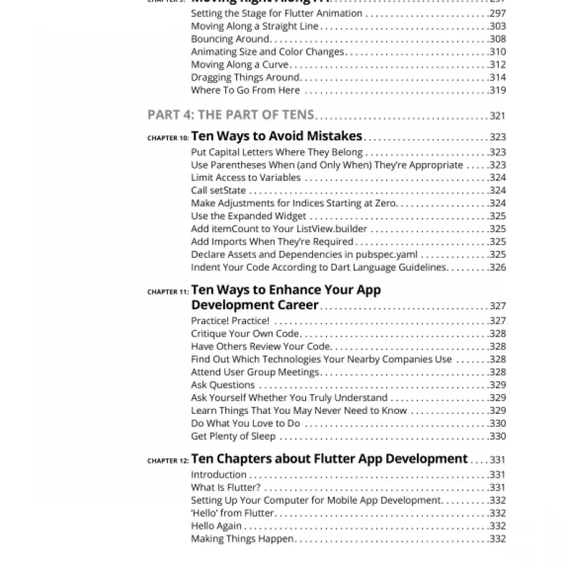 Flutter For Dummies