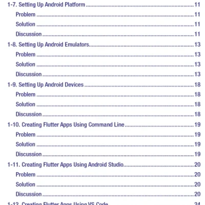 Flutter Recipes Mobile Development Solutions