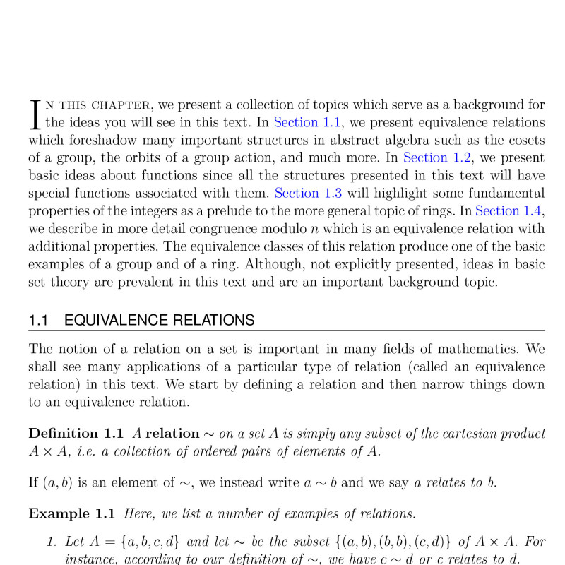 Sách Fundamentals of Abstract Algebra