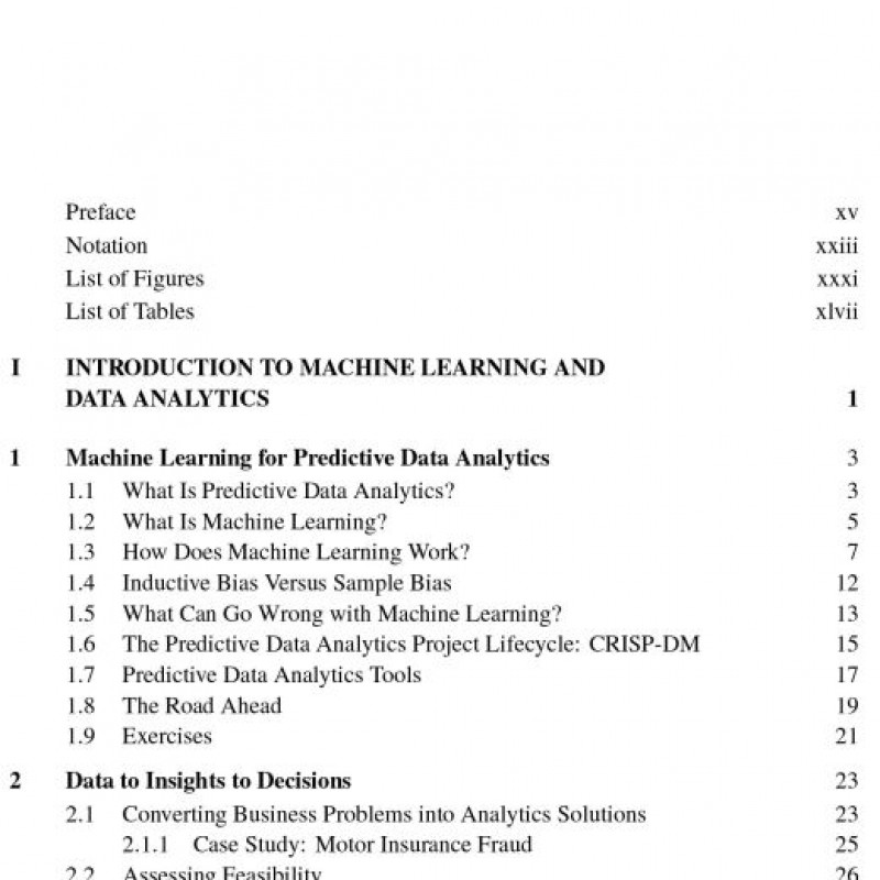 Fundamentals of Machine Learnin - Kelleher, John D