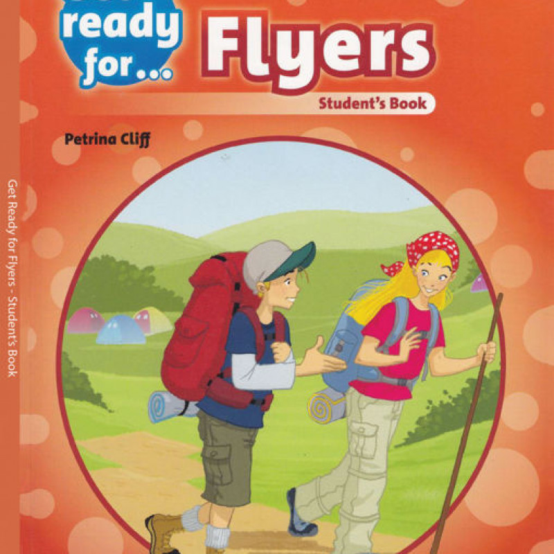 Get Ready Starter, Mover, Flyer 3 cuốn mới (Sách màu)