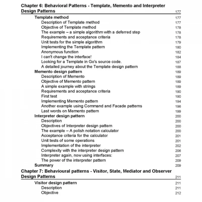 Go Design Patterns