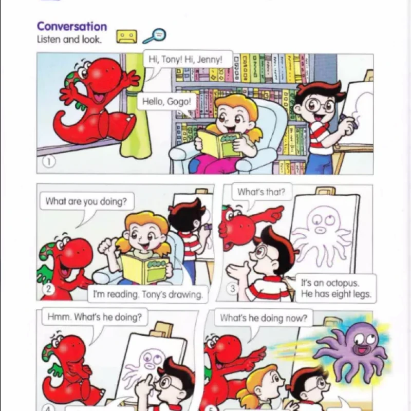 Gogo love English 5 Student book - Work book (Sách màu)