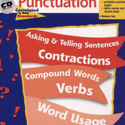 Grammar and Punctuation, Grade 1-6 (Sách đen trắng)