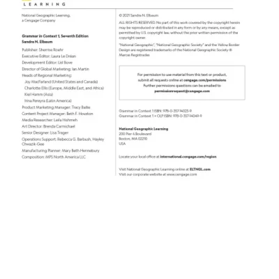 Grammar In Context 1 - 7th Edition (sách màu)