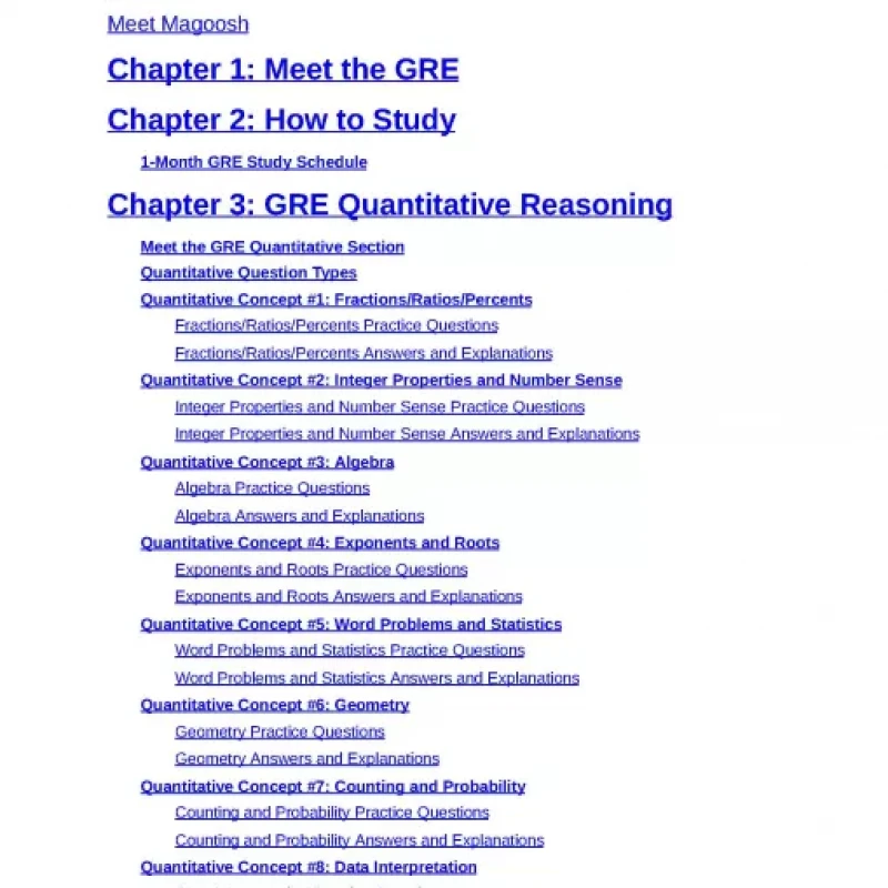 GRE Prep by Magoosh