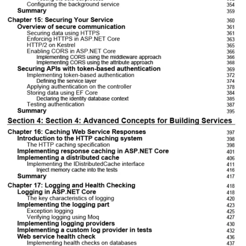 Hands-On RESTful Web Services with ASP.NET Core 3