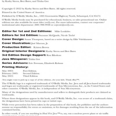 Head First Java, 3rd Edition