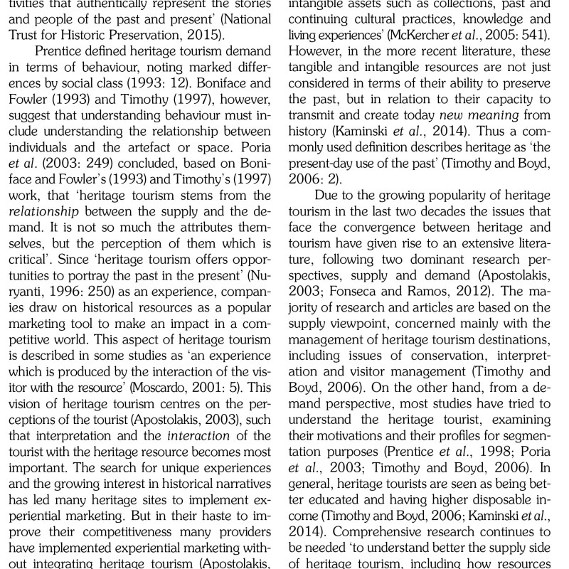 Sách Heritage tourism destinations preservation, communication and development