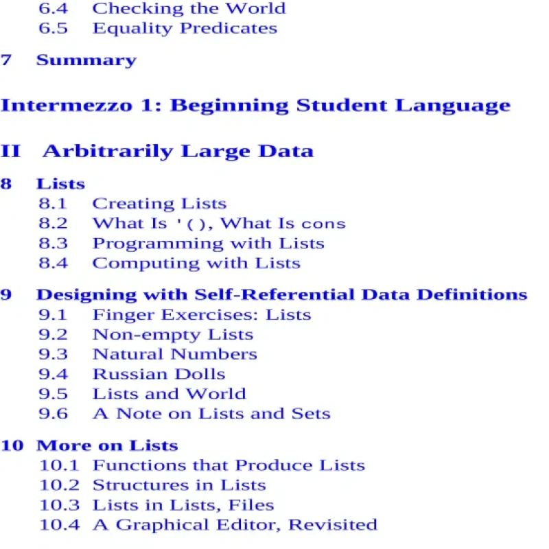 How to Design Programs An Introduction to Programming and Computing ...