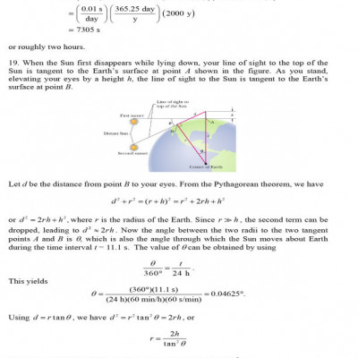 Instructors Solution Manual for Fundamentals of Physics