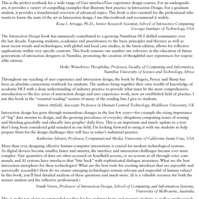 Interaction Design Beyond Human-Computer Interaction