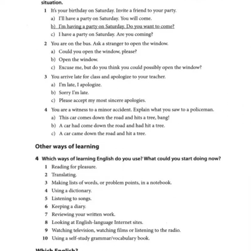 INTERMEDIATE LANGUAGE PRACTICE (Sách đen trắng)