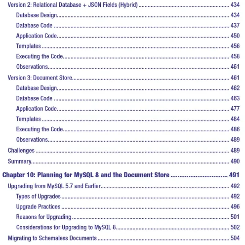 Introducing the MySQL 8 Document Store - Hanoi Bookstore