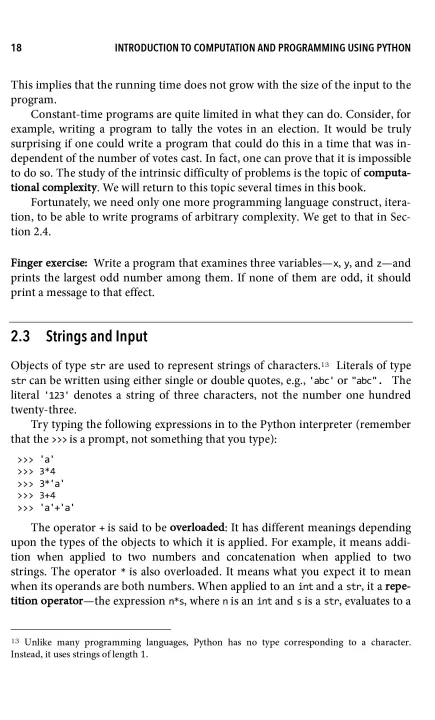 Introduction to Computation and Programming Using Python With ...