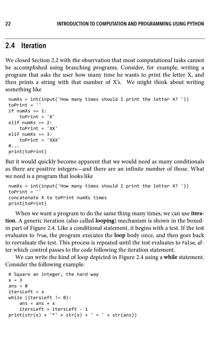 Introduction to Computation and Programming Using Python With ...
