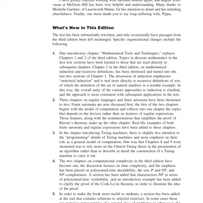 Introduction to Languages and the Theory of Computation