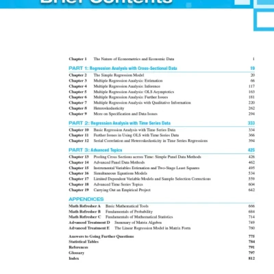 Introductory Econometrics A Modern Approach