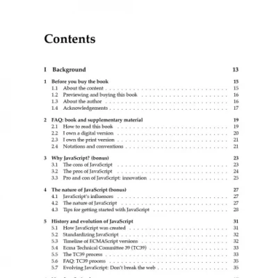 JavaScript for impatient programmers