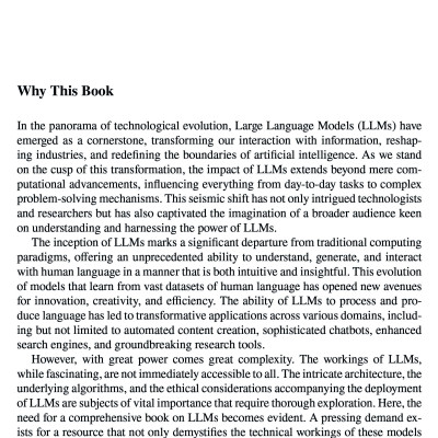Sách Large Language Models A Deep Dive Bridging Theory and Practice