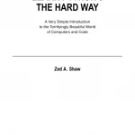 Learn Python 3 the Hard Way