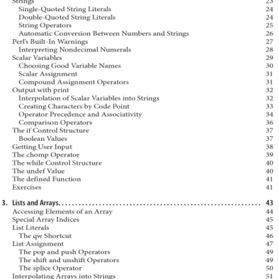 Learning Perl Making Easy Things Easy