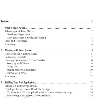 Learning React Native