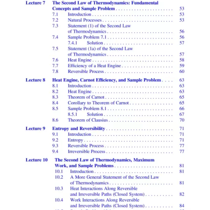 Lectures in Classical Thermodynamics