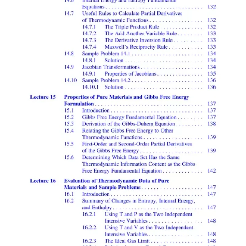 Lectures in Classical Thermodynamics