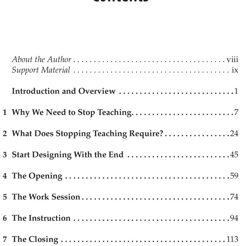 Sách Lets Stop Teaching and Start Designing Learning